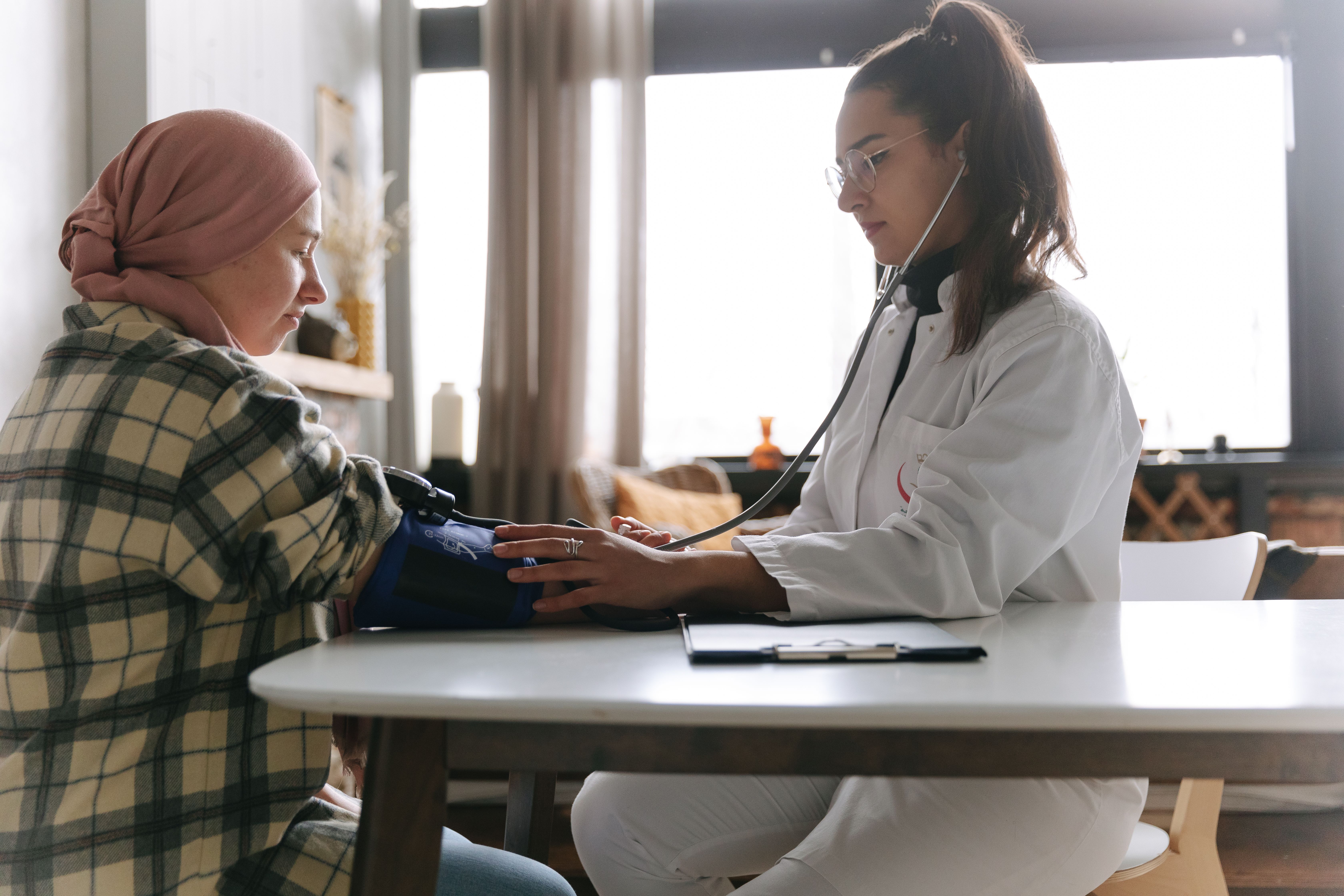 Blood pressure visit for Lenox Medical Clinic Cumming area patients