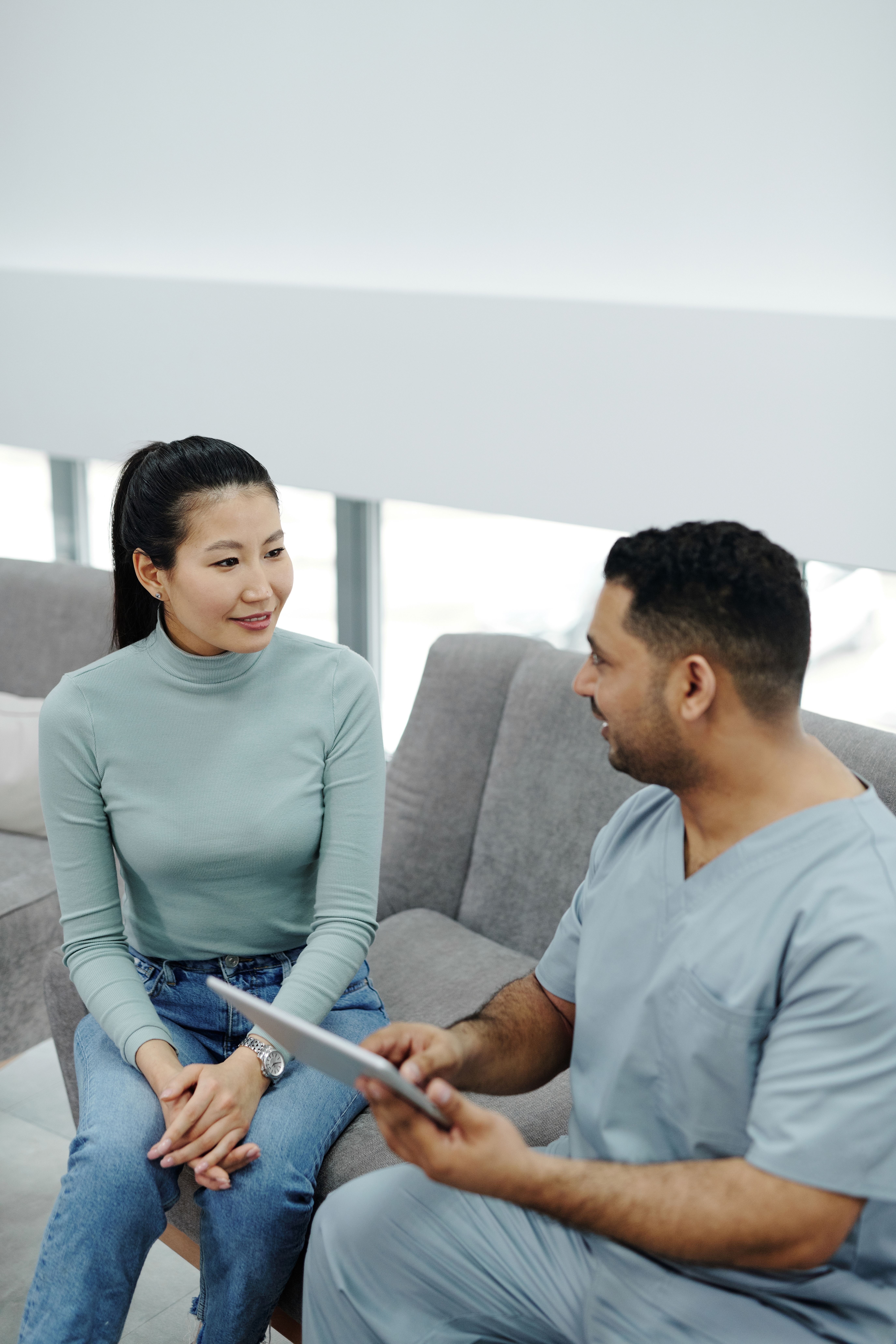 Patient consultation for Lenox Medical Clinic Atlanta area care