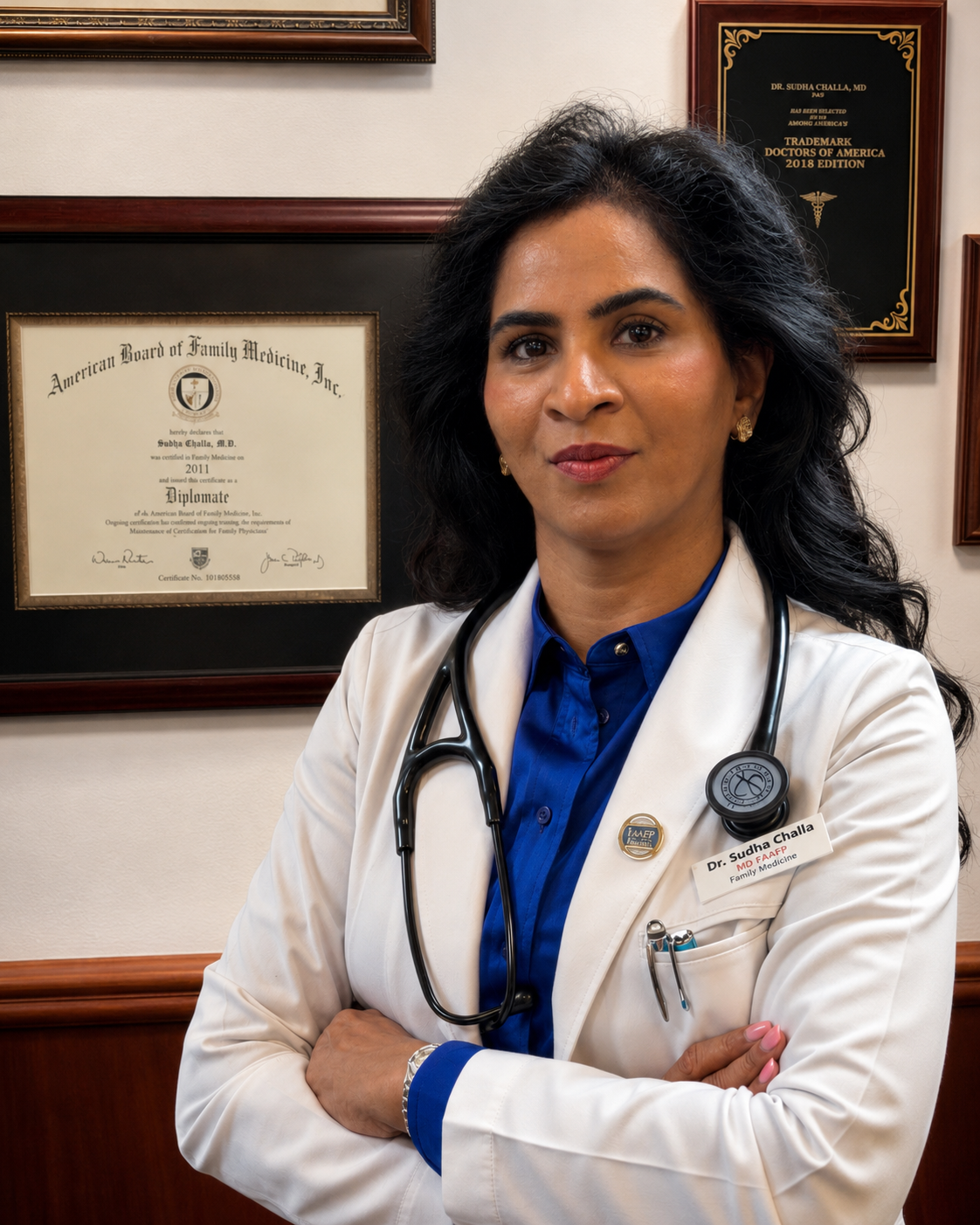 Dr. Sudha Challa at Lenox Medical Clinic in Atlanta, GA